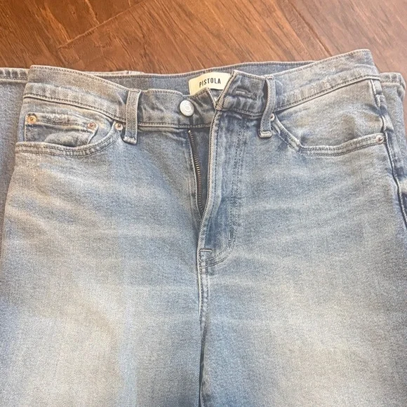 Pistola Sky Blue Denim Pants - Picture 3 of 9